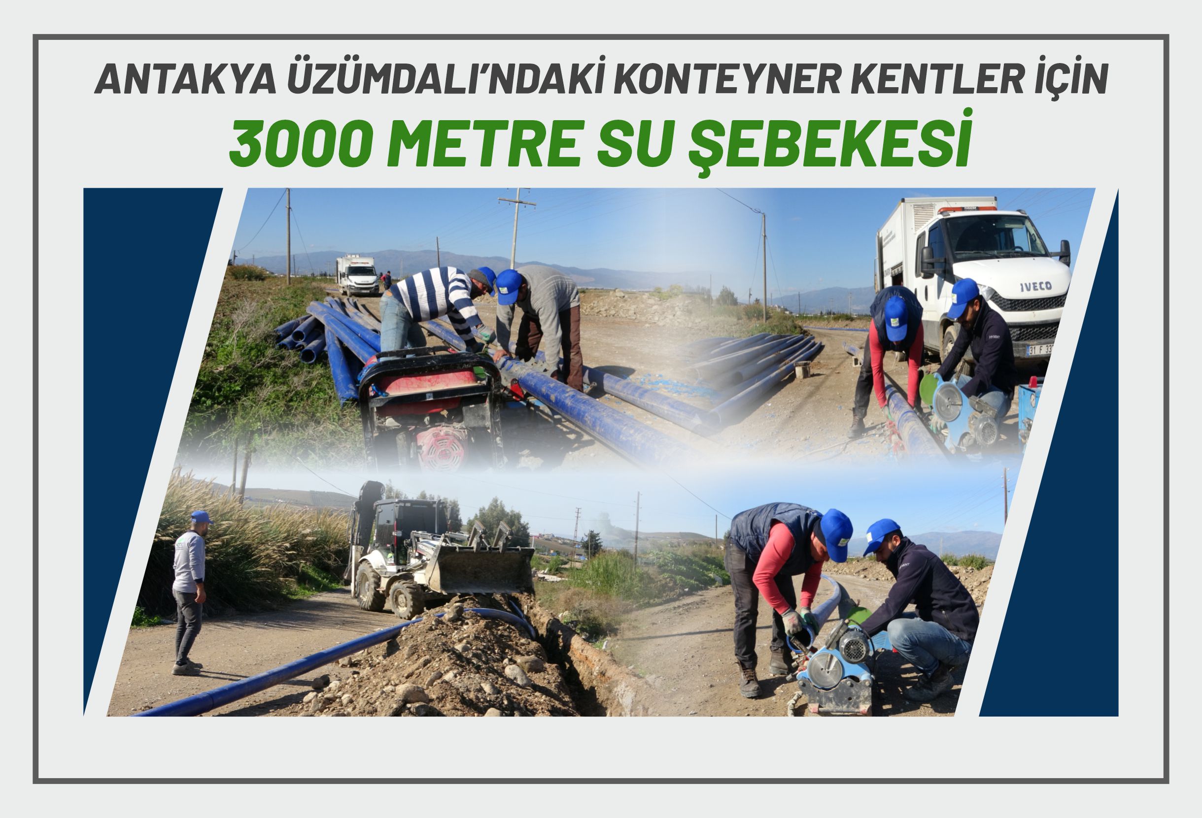 Konteyner Kentlerin Altyapısını İnşa Ediyoruz 